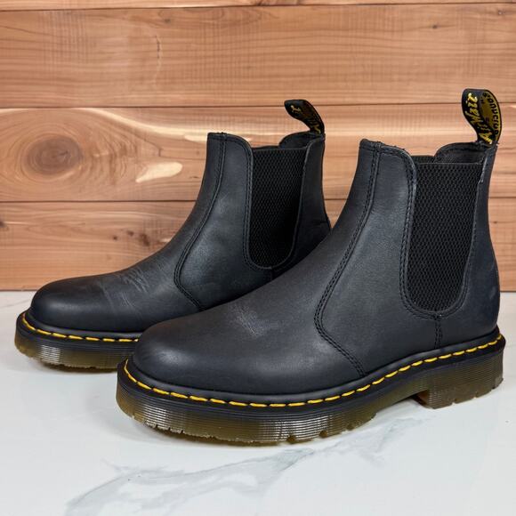 Dr. Martens 2976 Bex Smooth Leather Chelsea Boot Classic Ankle Boot Men's sz 6 - Picture 1 of 16